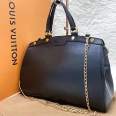 美品✨ ルイヴィトン ブレア MM モノグラム ヴェルニ マットブラック