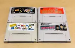 【スーパーファミコンソフト4本セット・任天堂・ファミコン】uki