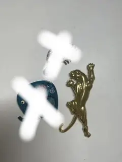 ブローチ 象 目 虎 チーター ライオン