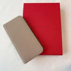 お値下げ！BONAVENTURA 手帳型ケース iPhone14 グレージュ
