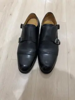 ビジネスシューズ　ダブルモンク