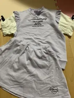 ALGY アルジー　150 セットアップ　Tシャツ　スカート　セット