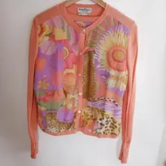 サルヴァトーレ フェラガモ アンサンブル シルク ニット カーディガン