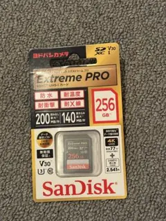 SanDisk Extreme PRO SDカード 256GB