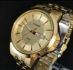 超美品　CITIZEN ゴールド 腕時計 クォーツ WR 50