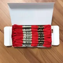 24束 刺繍糸 25番 赤 レッド 666 まとめ売り