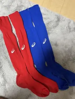 サッカーソックス asics