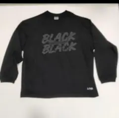 千葉ロッテマリーンズ Tシャツ BLACK BLACK ロングスリーブTシャツ