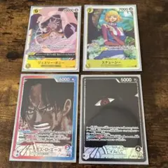 ワンピース ポートガス•D•エースとイム リーパラ　受け継がれる意志 SR2枚