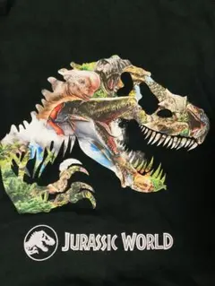 ドンキホーテ限定 ジュラシックワールド ロゴ Tシャツ Lサイズ