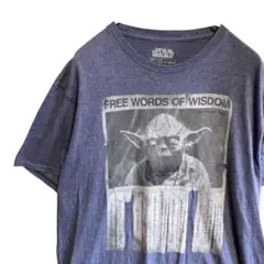 BFXW ムービー Tシャツ 古着 スターウォーズ ヨーダ SF 映画