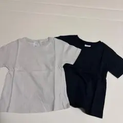 ZARA ザラ　12-18ヶ月 Tシャツ 無地　2枚セット