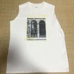 ノースリーブTシャツ lacole ホワイト
