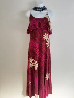 Wahine toa ワヒネトア ロングチューブドレス