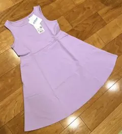 【新品・タグつき】ユニクロ　エアリズムワンピース　110
