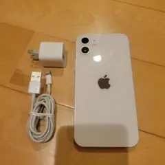 iPhone12 64GB ホワイト バッテリー新品 ジャンク