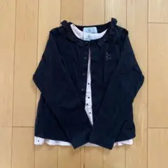 組曲 キッズ アンサンブル　カーディガン ノースリブ 110cm