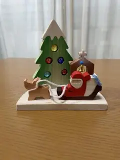 森林工芸館　クリスマスツリーとサンタ飾りセット