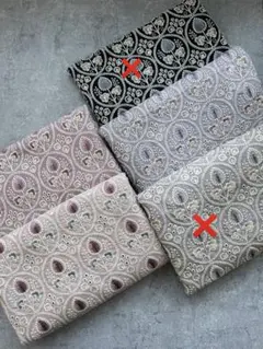 インド刺繍生地