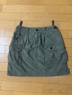 AVIREX カーゴスカート オリーブグリーン