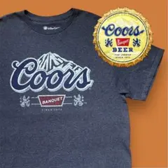 【クアーズ】Coors レアTシャツ ビール 企業Tグレー Lサイズ