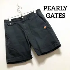 PEARLY GATES パリーゲイツ ゴルフハーフパンツ マーク刺繍 サイズ4