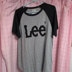 Lee ラグランスリーブ Tシャツ グレー/ブラック
