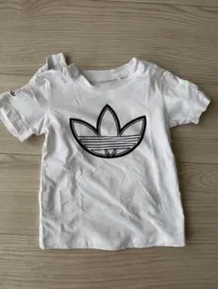 adidas ホワイト Tシャツ 80