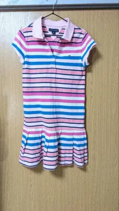 TOMMY　HILFIGER　半袖ポロワンピース　7T