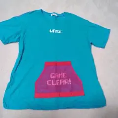 WASK ターコイズ Tシャツ GAME CLEAR!