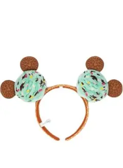 東京ディズニーリゾート カチューシャ チョコミント ミッキー