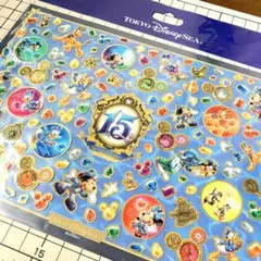 東京ディズニーシー 15周年記念シール