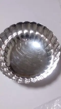 6FF45)生駒製 純銀盃 102g Φ10.5×H4㎝ 木箱入り （Yahoo