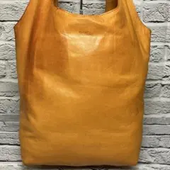 【希少】エムゼロエイトファイブワン　肩掛け A4可 レザー 本革 トートバッグ