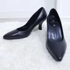 美品　Wacoal　サクセスウォーク　ポインテッドトゥ　パンプス　24センチ