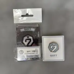 GOT7 TRANSPARENT CARD 25枚入 Metal Badge