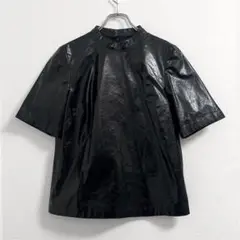 【専用です】AKIRA NAKA アキラナカ エナメル Tシャツ 半袖 黒 2025年最新】AKIRANAKA カラー:ブラック系 半袖(Tシャツ)の人気