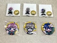 ミニキャラアクリルキーホルダー＆缶バッジセット シブヤ ヒプマイ ドンキ