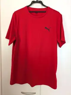 【ほぼ未使用】PUMA レッド Tシャツ LLサイズ