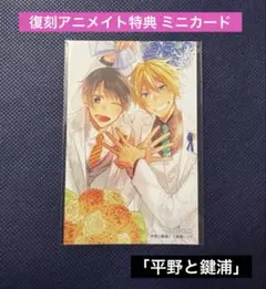 アニメイト特典　ミニカード　平野と鍵浦 06