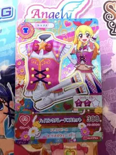 アイカツDCD/キャンペーンレア/トップス/-/キュート/2016シリーズ　第4弾　16 04-CP01[キャンペーンレア]：ハイピンクパレードコルセット/星宮いちご アイカツ DCD アイカツカード ハイピンクパレードスカート 星宮