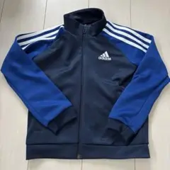 【匿名配送】adidas ジップアップジャケット 120 ネイビー