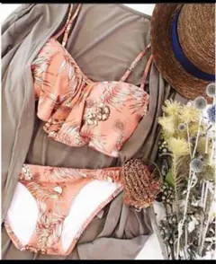 【未使用新品】Reir Beach Sopy Flower フレアトップ ビキニ