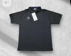 新品　インパル　ポロシャツ　　M ブラック　　MATERIAL PROOF