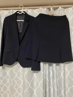 TRUDEA 9号 ネイビー スカートスーツ