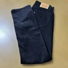 【美品】Levi's 505 ブラックデニム W29 L32