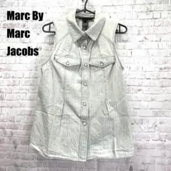 良品　Marc By Marc Jacobs　ベスト　ノースリーブ　グレー　0
