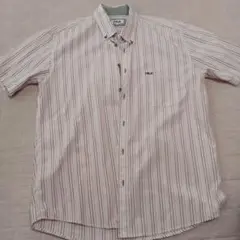 FILA 半袖シャツ Lサイズ ストライプ