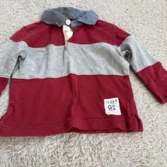 80 BabyGAP ボーダー　シャツ