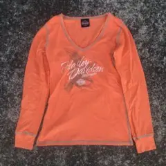 90s アーカイブ Harley Davidson 長袖 ロンT ピチ y2k